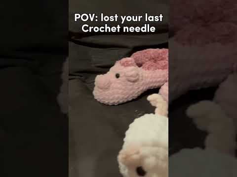 POV You lost your last crochet needle! CrochetByA 