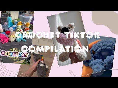 Crochet and sewing TikTok compilation CrochetByA