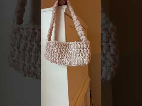 All of my crochet bags! Check out my crochet plushies on my website CrochetByA