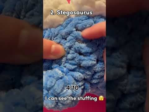 Rating things I crocheted as a beginner! Check out my plushies on my website CrochetByA